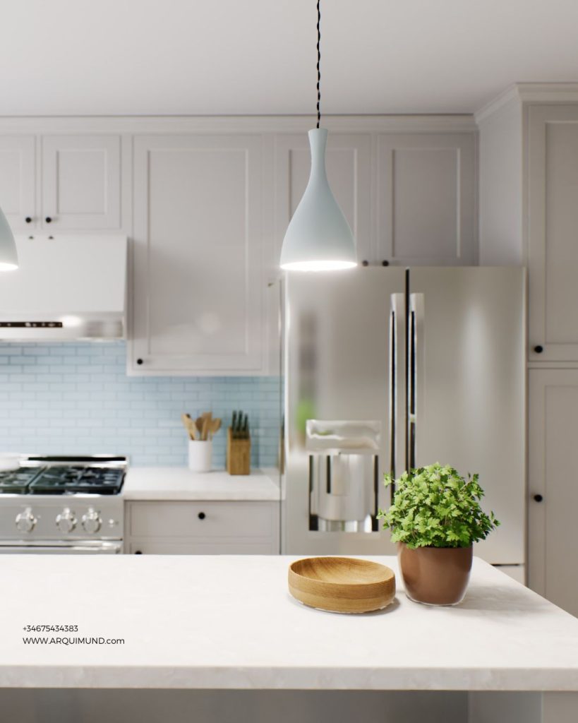 Espacio interior elegante con iluminación cálida y decoración minimalista