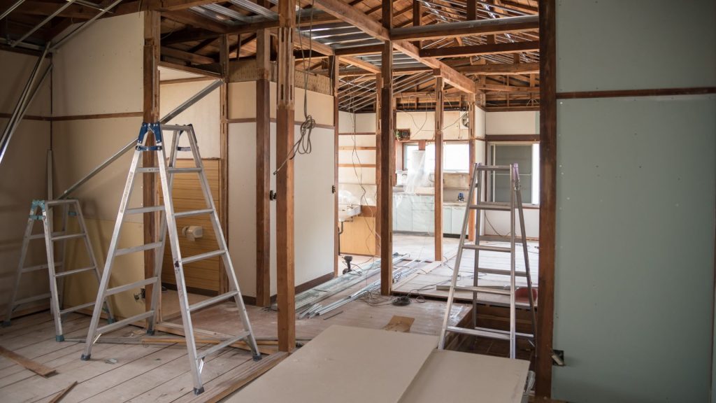Interior de una casa moderna